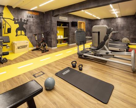 Gym of the Best Western Plus City Hotel in the center of Genoa