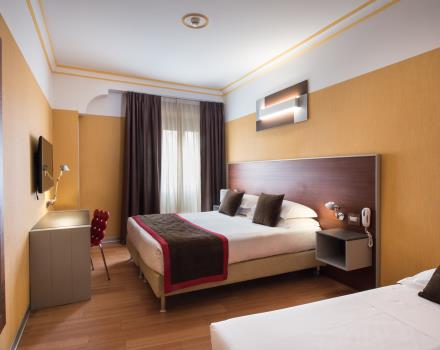 Book your stay at BW Plus City Hotel of Genoa.
Gym and Spa are free!