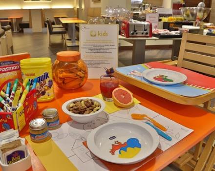 Prodotti per bambini al City Hotel di Genova